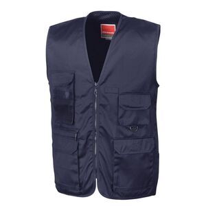 WORK-GUARD by Result Unisex Adult Adventure Safari Vest / Midnight Navy
